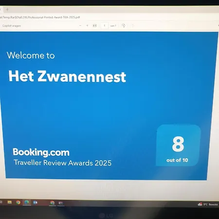 Het Zwanennest לינה וארוחת בוקר *
